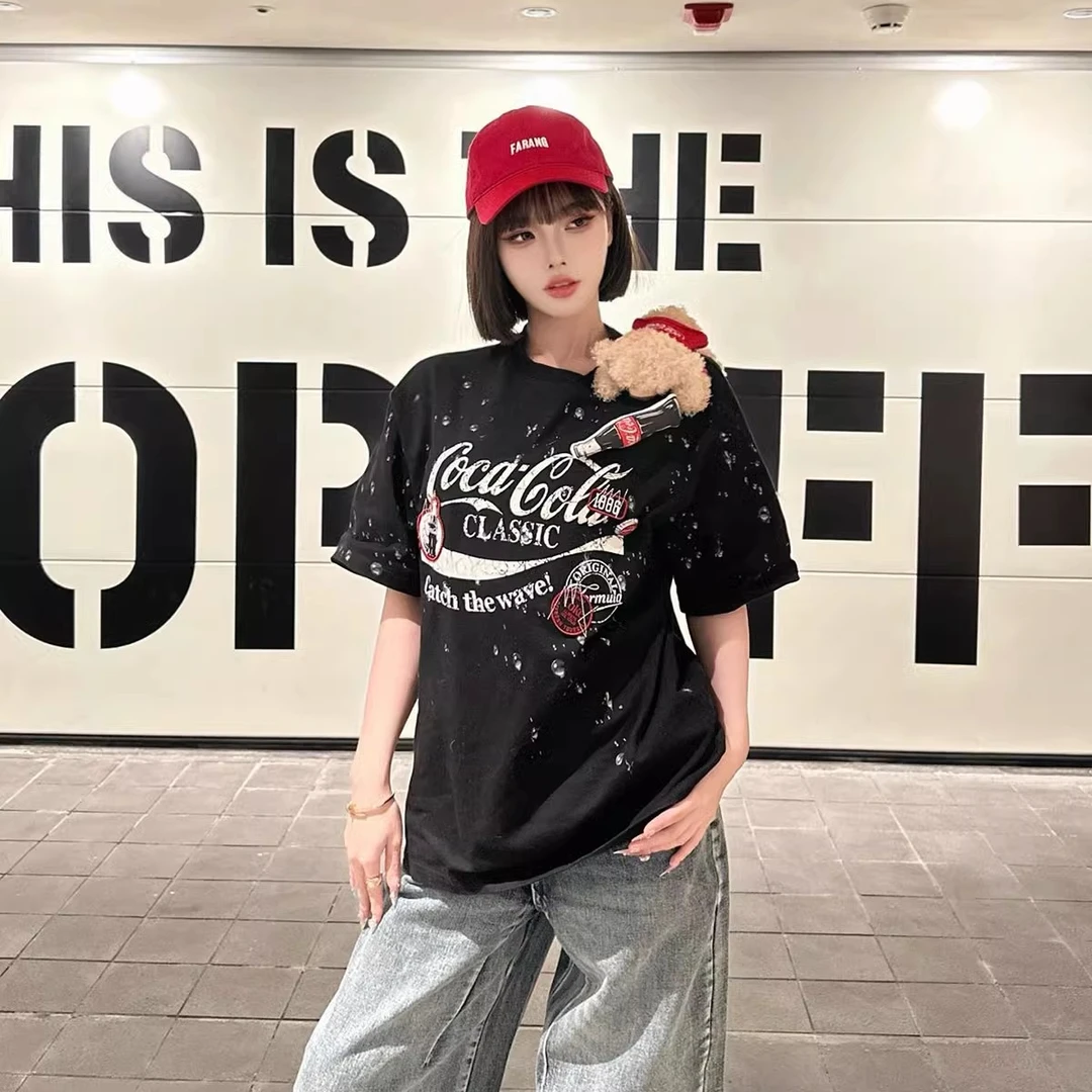 11+2D正确版本可乐联名短袖