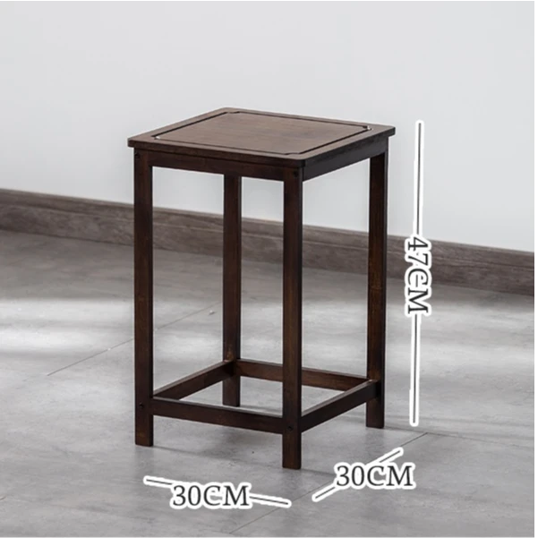 【逢春花架】花台置物架新中式客厅花几花架客厅落地吊兰架阳台架