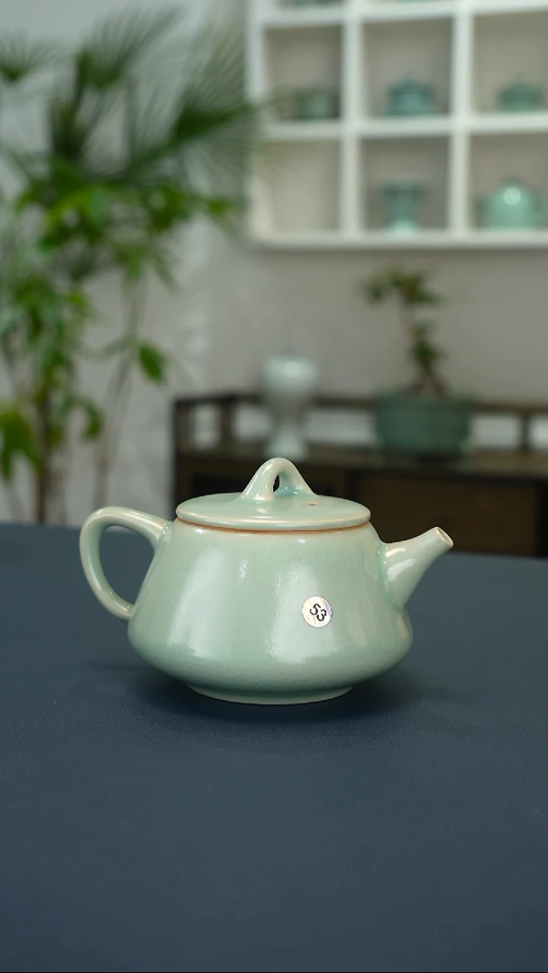 瓷片53号石瓢壶纯手工微瑕福利   洁