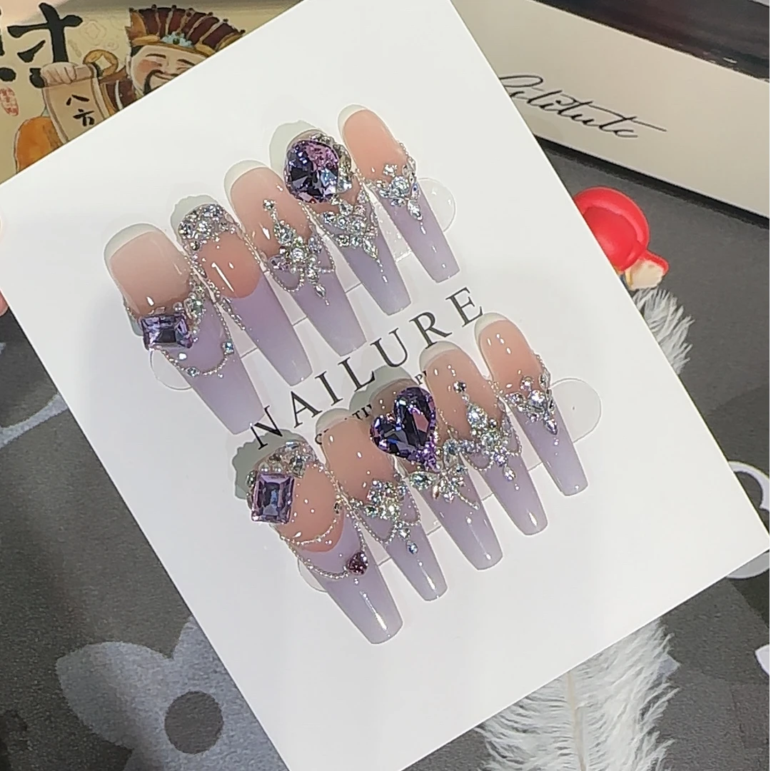 【海芋恋/施家华子+锆石】纯手工高定穿戴甲