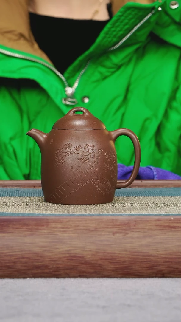 【闪购商品】紫砂茶壶底槽青 秦权