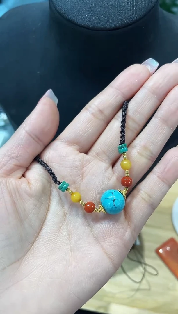 未镶嵌绿松石吊坠发货一件