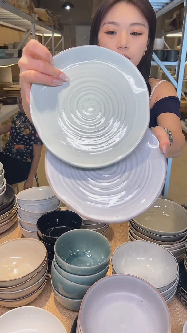 瓷87进出口高温釉下彩陶瓷餐具