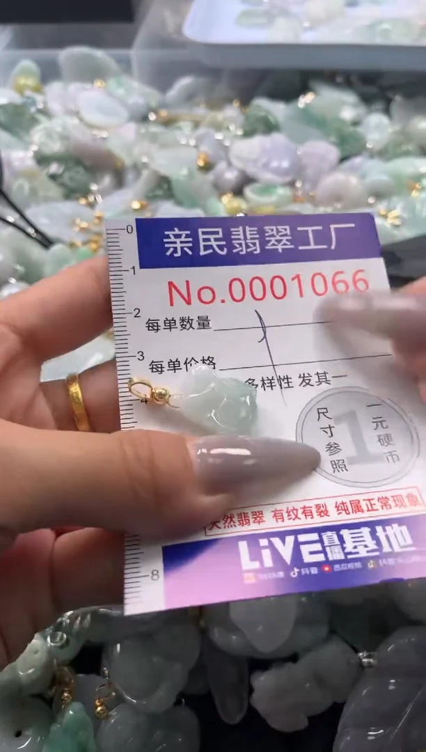 颈饰未镶嵌翡翠1066