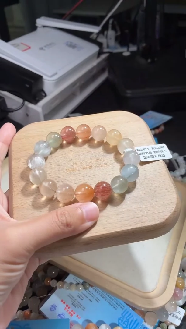 未镶嵌手链水晶50号多样性发一K13+