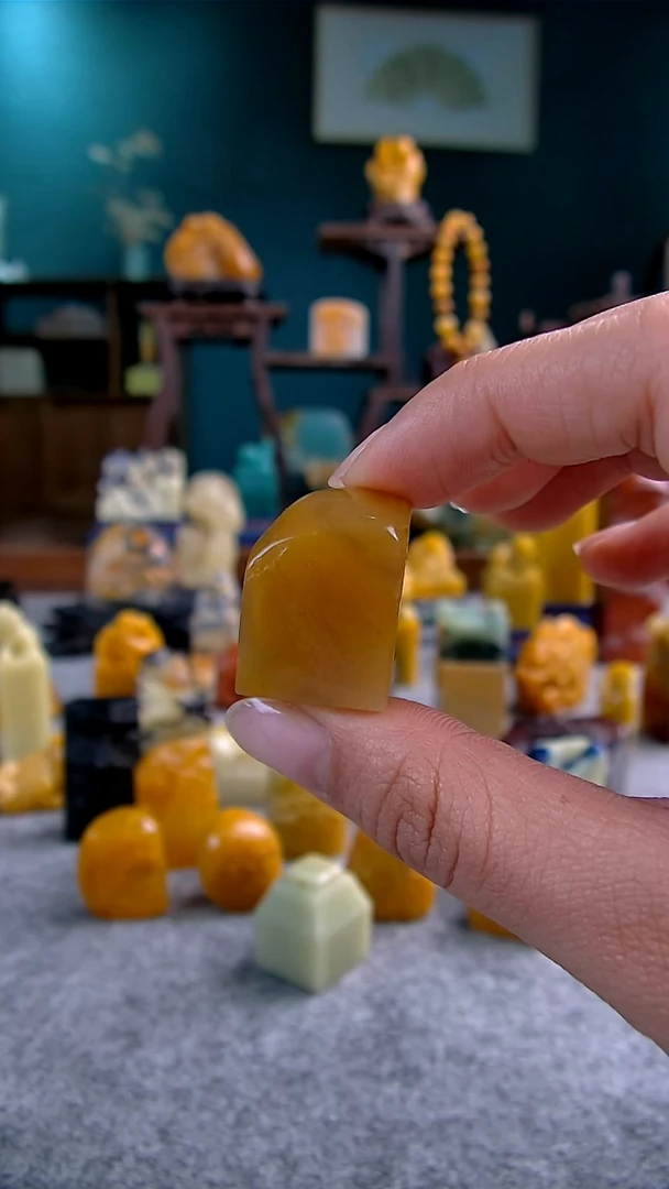 【闪购商品】老挝石北部麦芽糖素章1.6*1.8*2.6