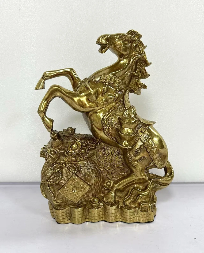GM257黄铜装饰桌面玄关摆件19*8*23cm