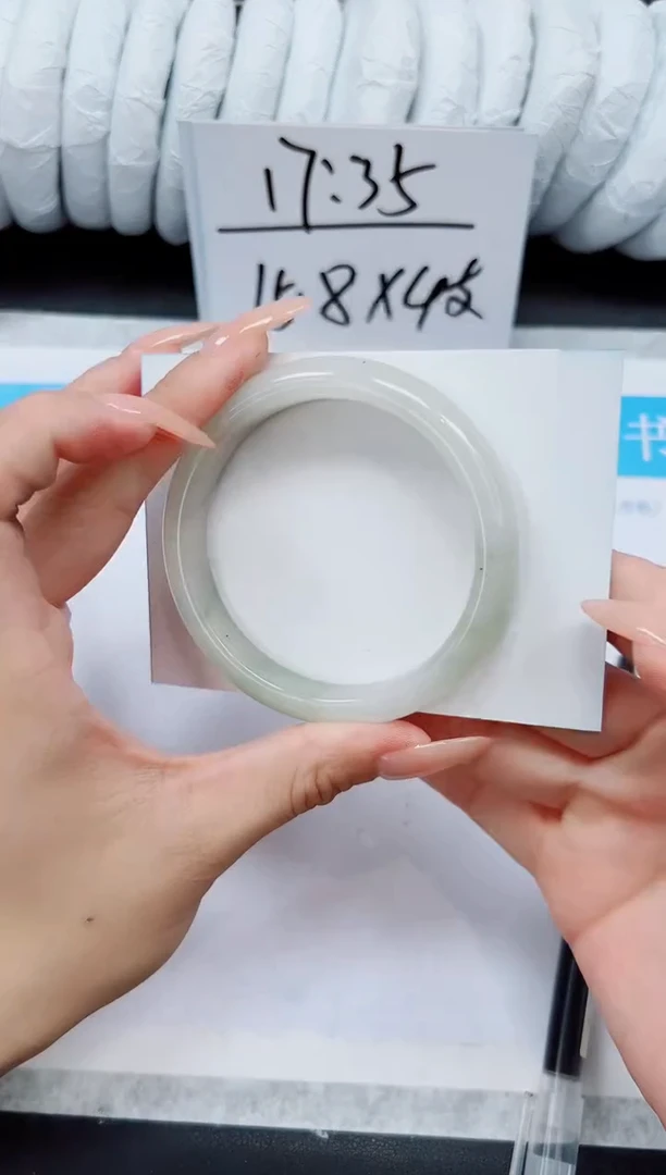 未镶嵌手镯石英质玉A309-55`56`57