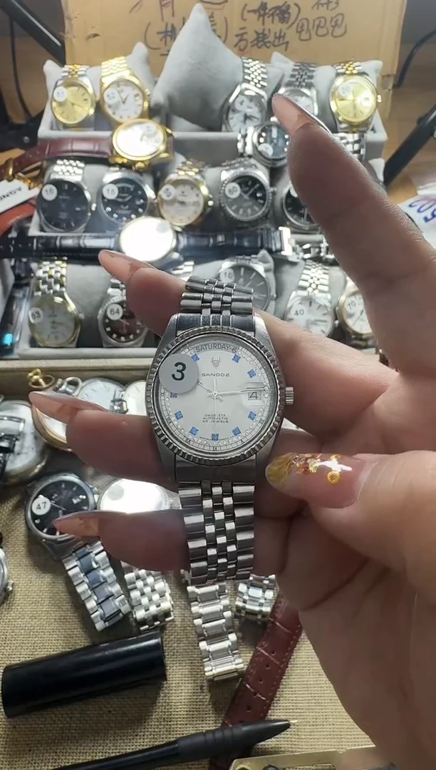 机械机芯金属钢手表配件，拆件用的，需要洗油保养