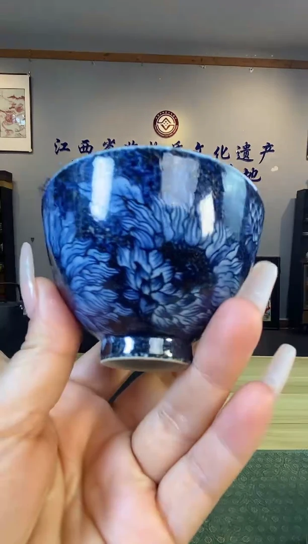 【闪购商品】景德镇青花手工手绘陶瓷