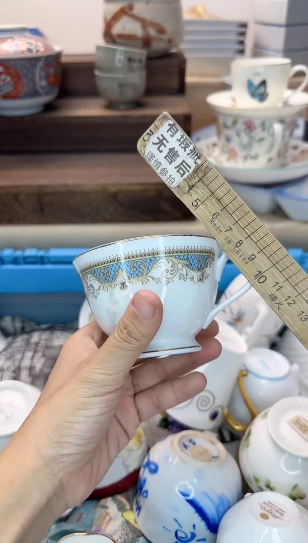 茶杯紫砂祈***愿168淘艺中古瓷器全场满18元包邮