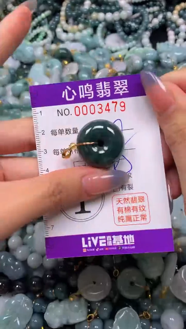 颈饰未镶嵌翡翠闪购003479
