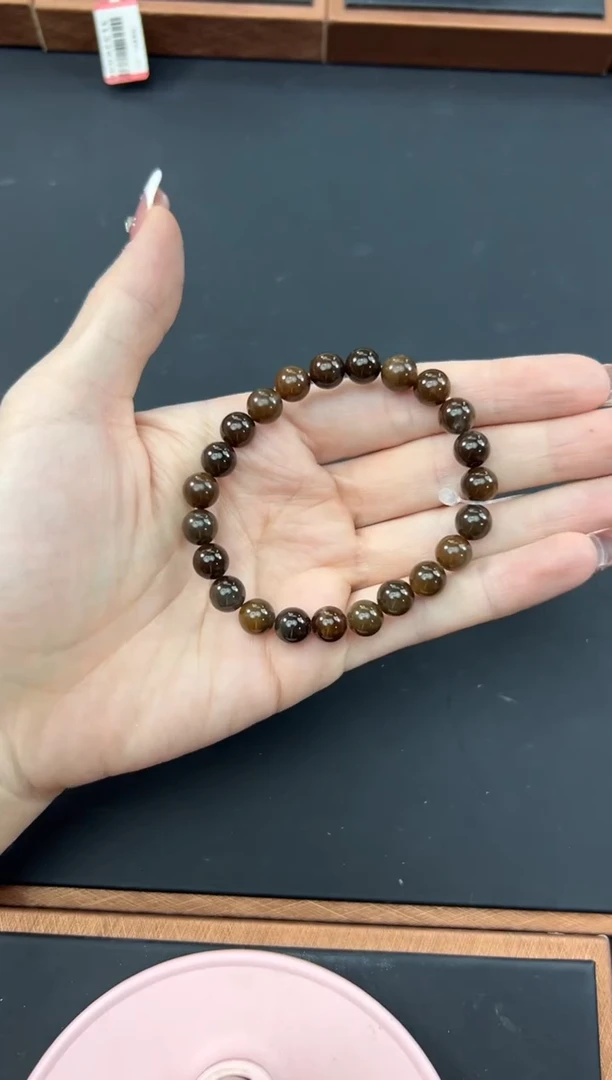 【闪购商品】和田玉手串未镶嵌若羌微色差卡8手串