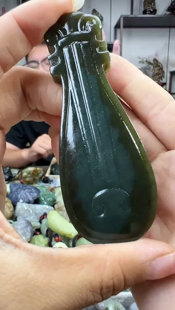 和田玉未镶嵌把件多样性发货 拍一发一