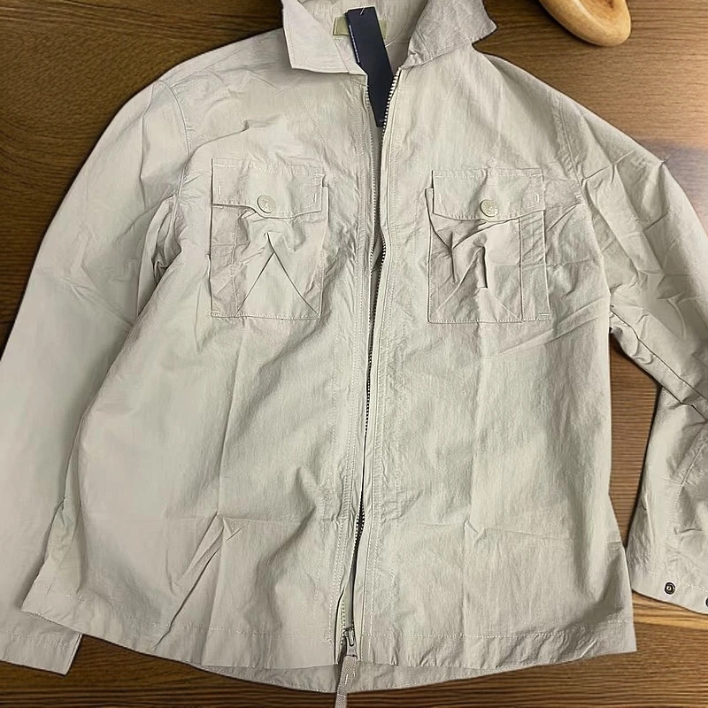 春夏新款男生薄款夹克外套1