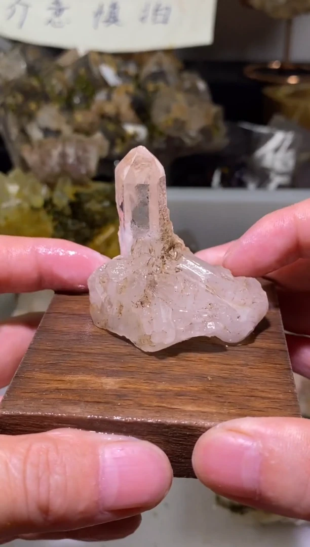 未镶嵌珠宝半成品水晶56号四川美姑超七花园水晶