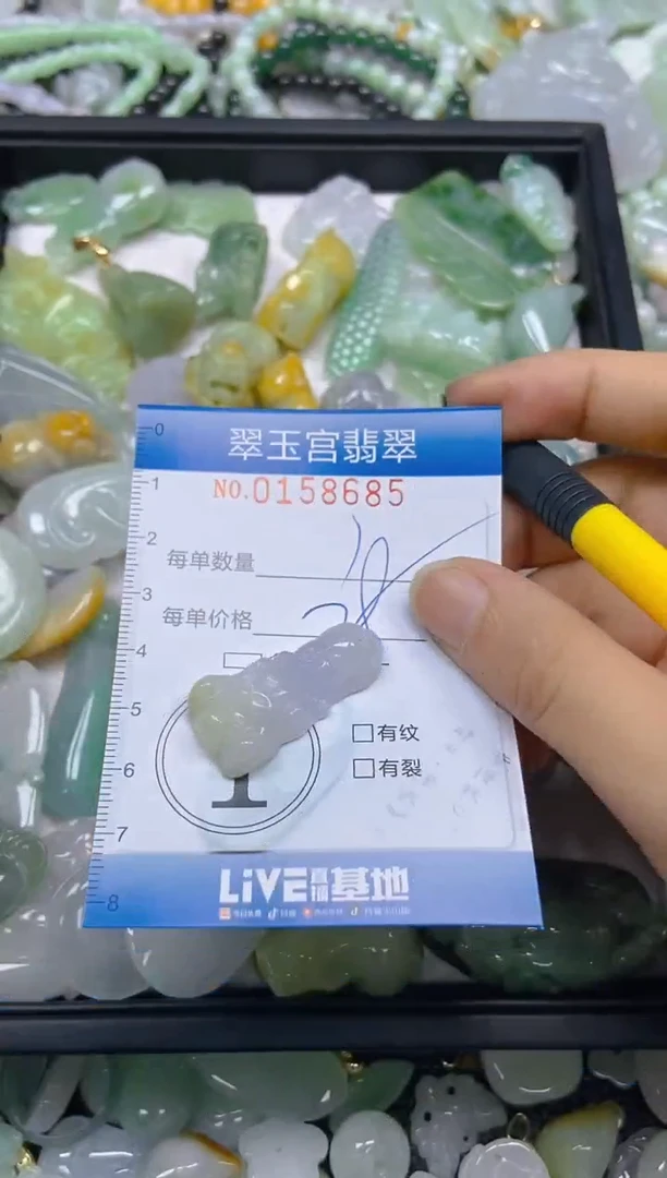 翡翠未镶嵌颈饰闪购0158685