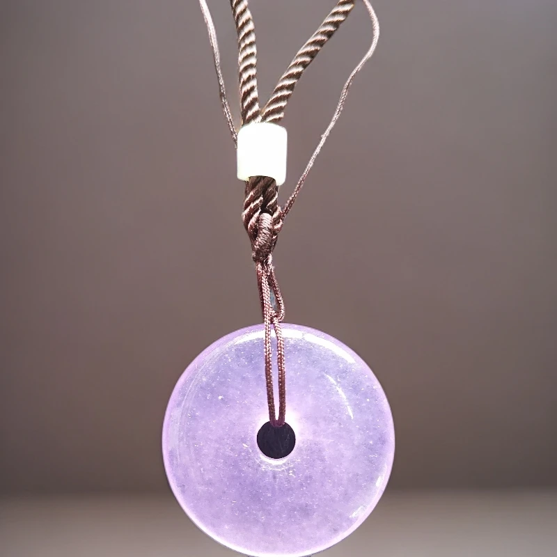 [时尚百搭轻奢设计]紫平安扣LX888