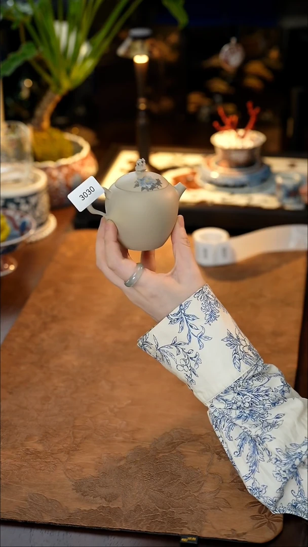 雲梦茶器紫陶茶壶3030