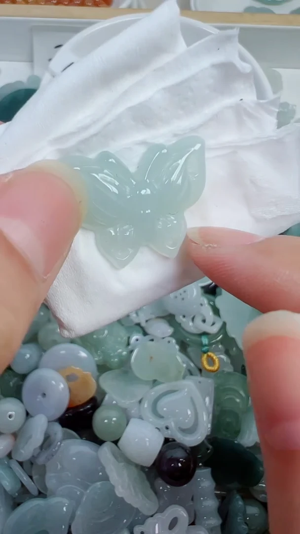 散珠翡翠146号链接，A货翡翠