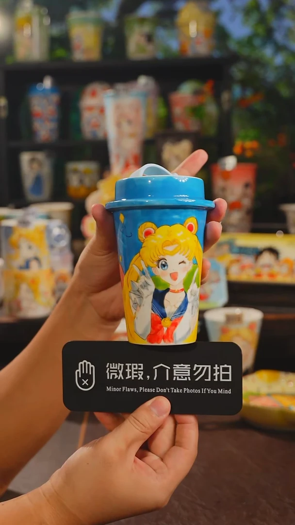 景德镇高温釉下彩手绘陶瓷
