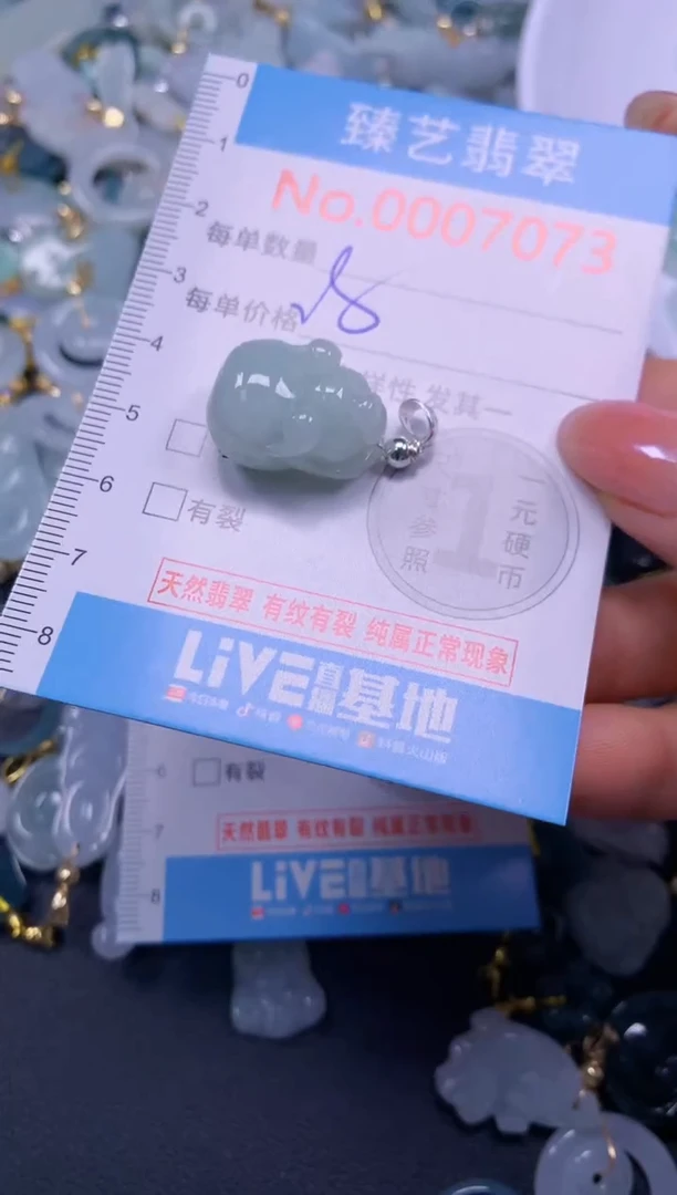 颈饰未镶嵌翡翠7073