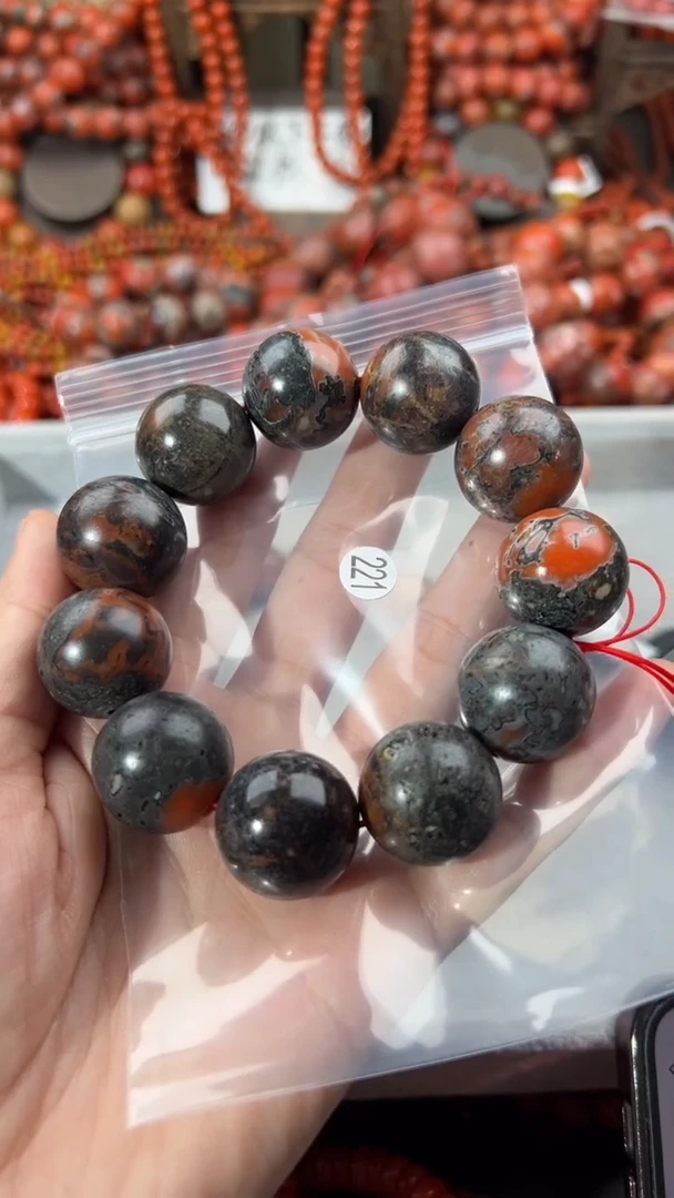 南红玛瑙未镶嵌手串21