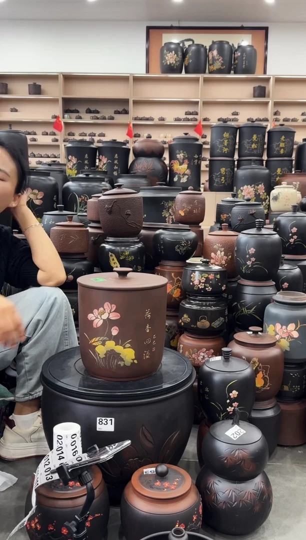 罐瑕疵 七饼 古铜色 彩填  703