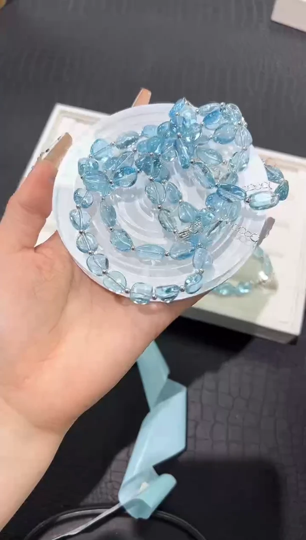 未镶嵌手串托帕石90i多样性发其一【1条】默认微瑕