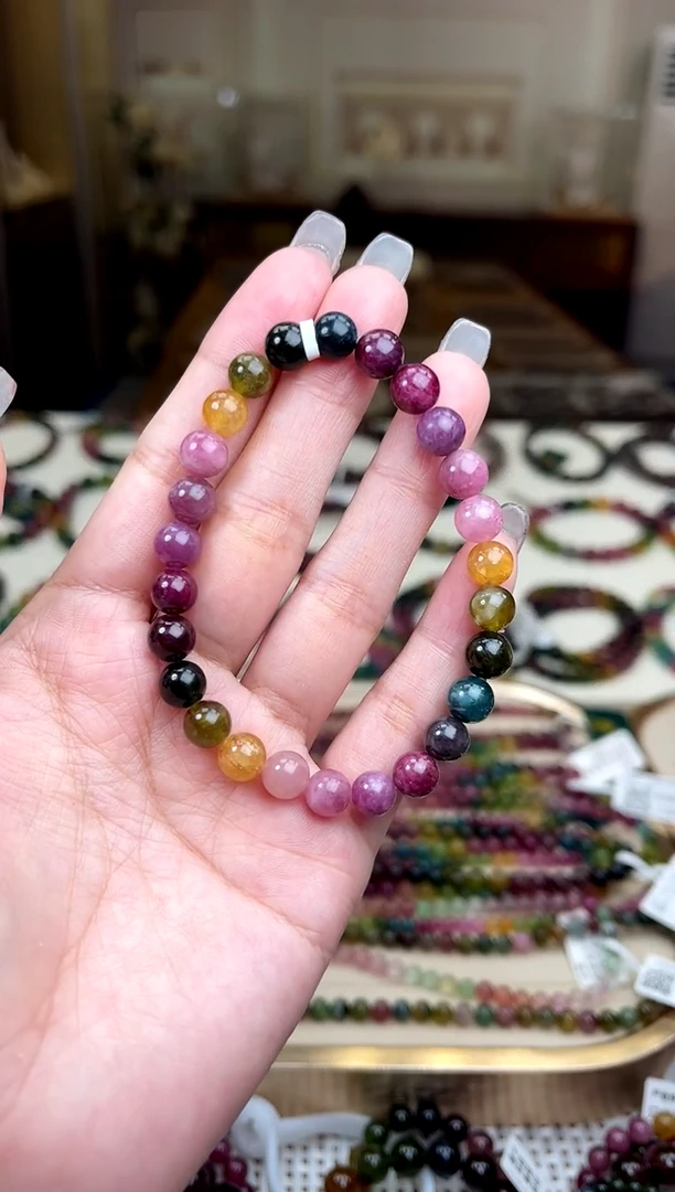 【闪购商品】碧玺/未镶嵌7mm+碧玺单圈多样性发货