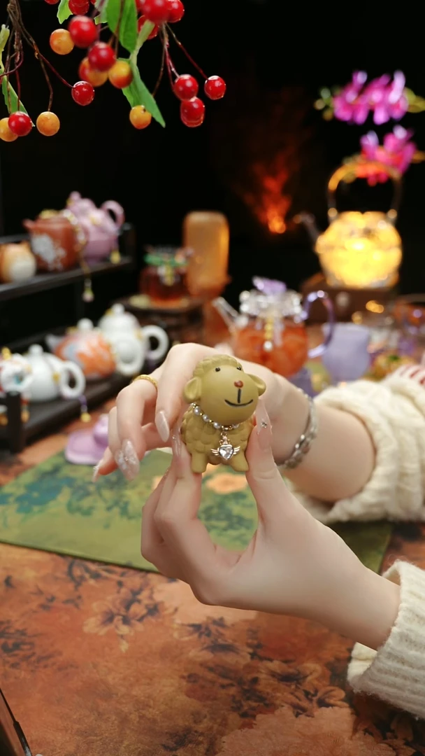 【闪购商品】快乐小羊紫砂茶宠摆件