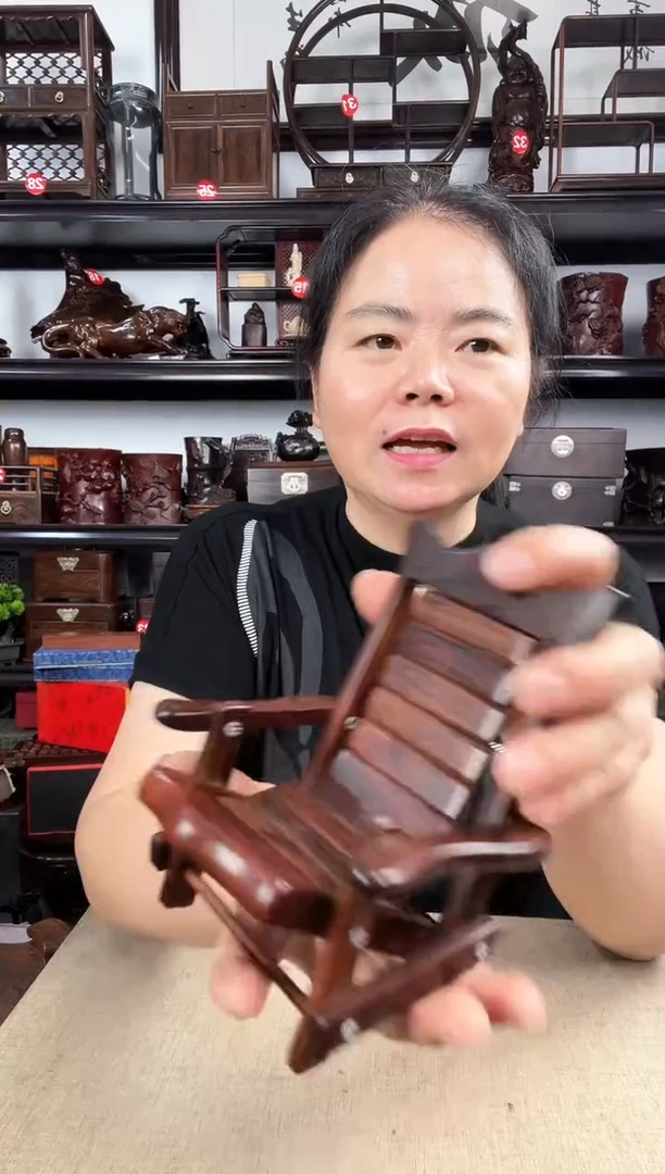 木躺椅支架老李红木工艺品