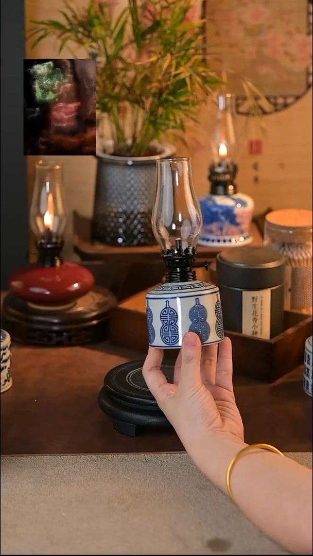 景德镇陶瓷香薰灯摆件