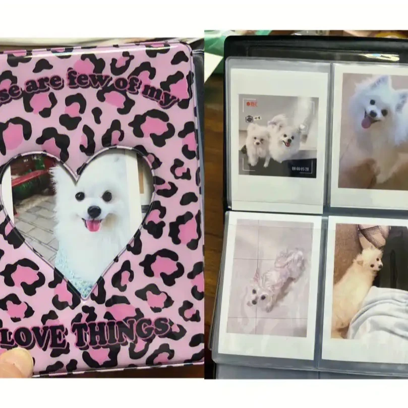 ins风格小熊爱心3寸拍立得相册追星小卡收纳