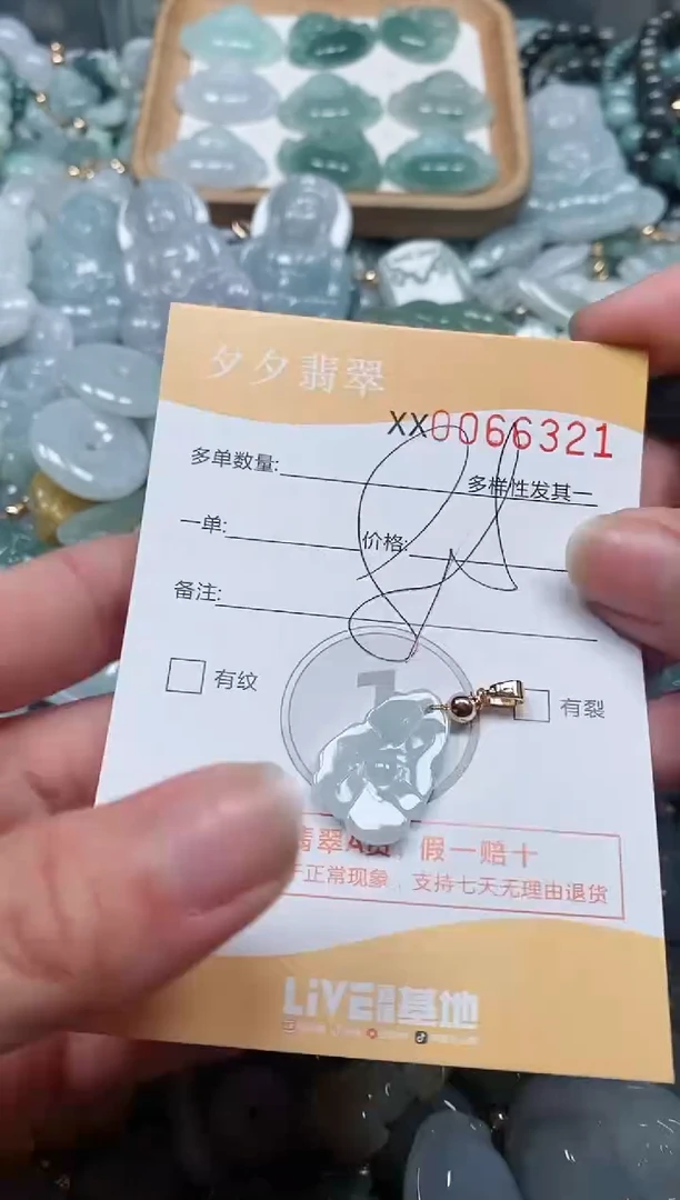 【闪购商品】翡翠颈饰未镶嵌闪购商品0066321