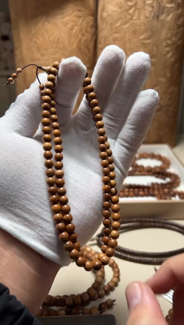 【闪购商品】檀香木手串/手链0.6*108瑕疵老山檀香