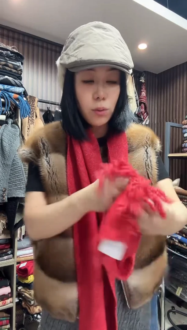 丝绸芳姐围巾福利F02