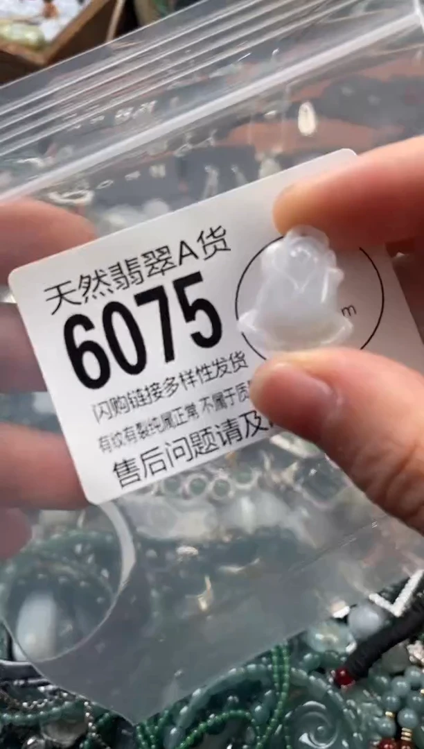 颈饰未镶嵌翡翠翡翠6075