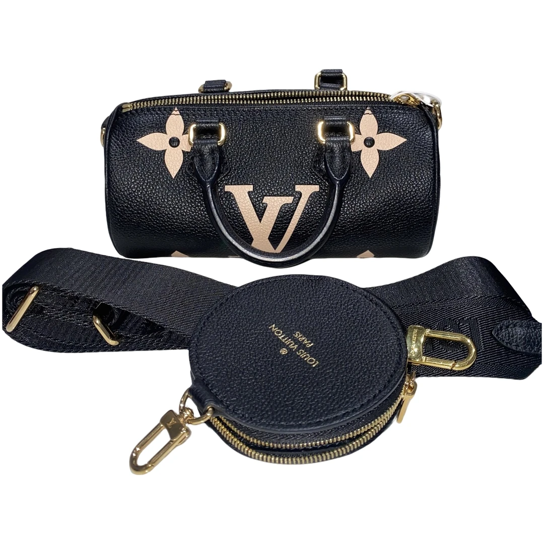 未使用 LouisVuitton/路易威登 papillon bb巴比龙斜挎包（11539）
