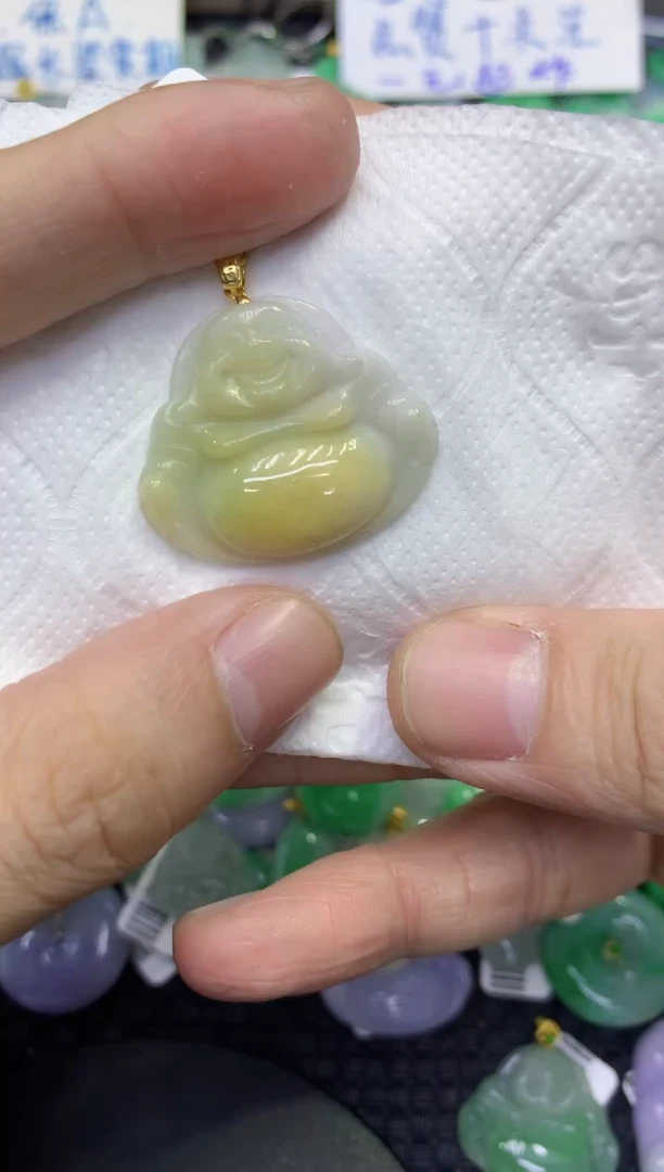 颈饰未镶嵌翡翠天然缅甸A货翡翠