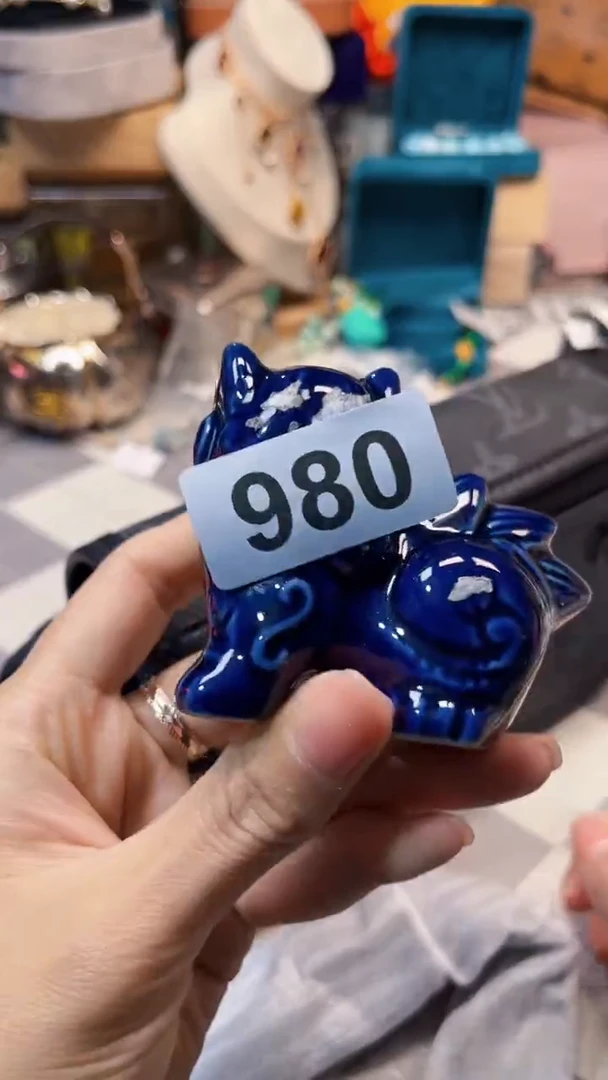瓷片陶茶666文玩周边多人小包
