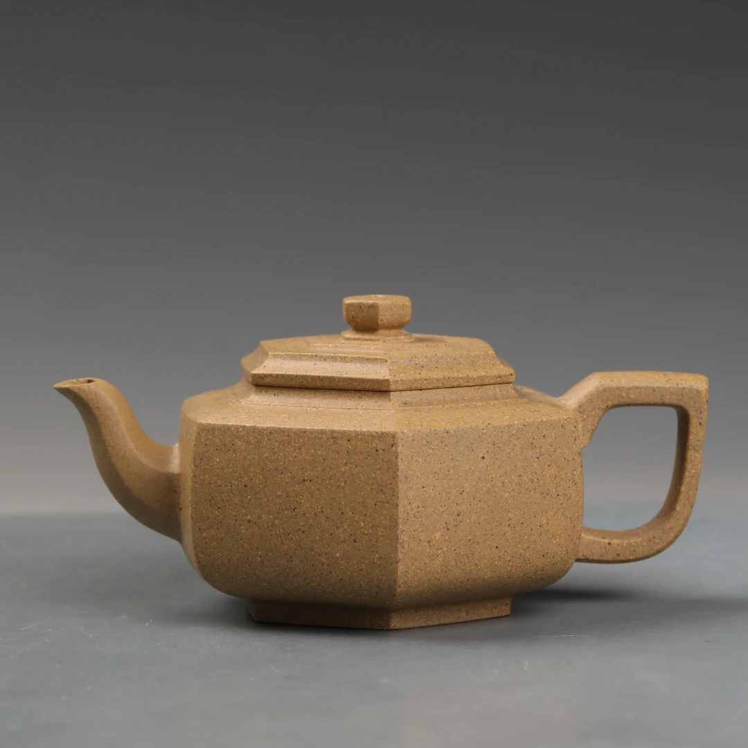 五堂紫砂六方雪华-本山芝麻段