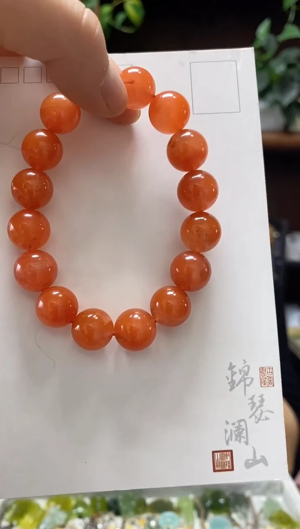 未镶嵌手串玛瑙/玉髓沸*·