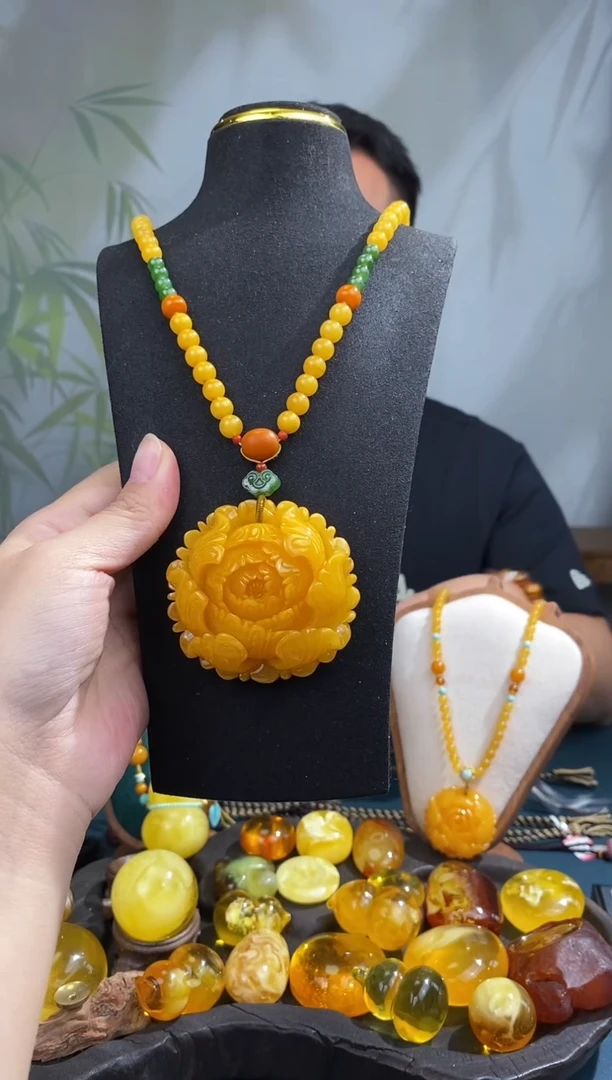 裸石琥珀未镶嵌基地发货 一物一证 顺丰包邮