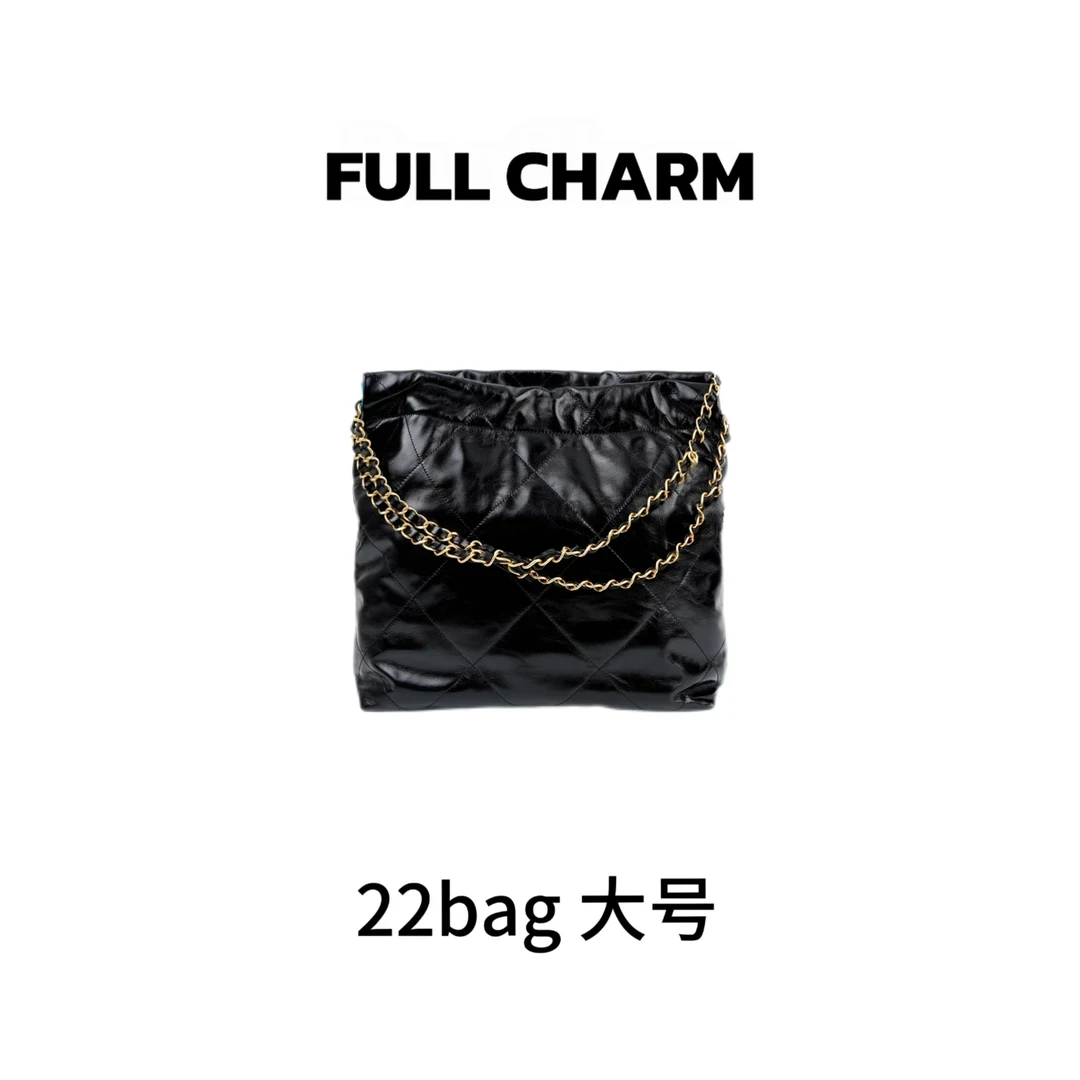 【E245】FULL CHARM-22bag大号垃圾袋-新款多功能斜挎包百搭单肩包