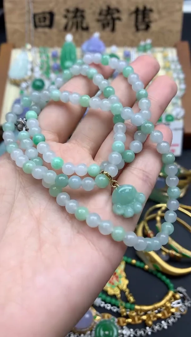 【闪购商品】翡翠手串未镶嵌296-中国好珍宝