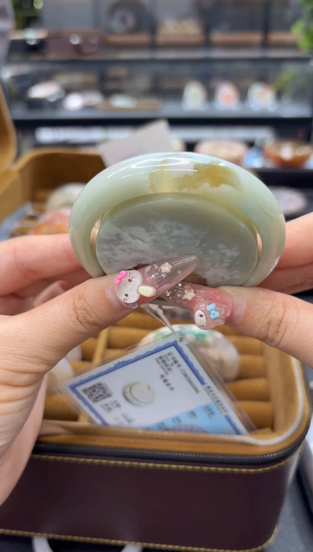 无无182(57圈赠送镯心)水墨纹