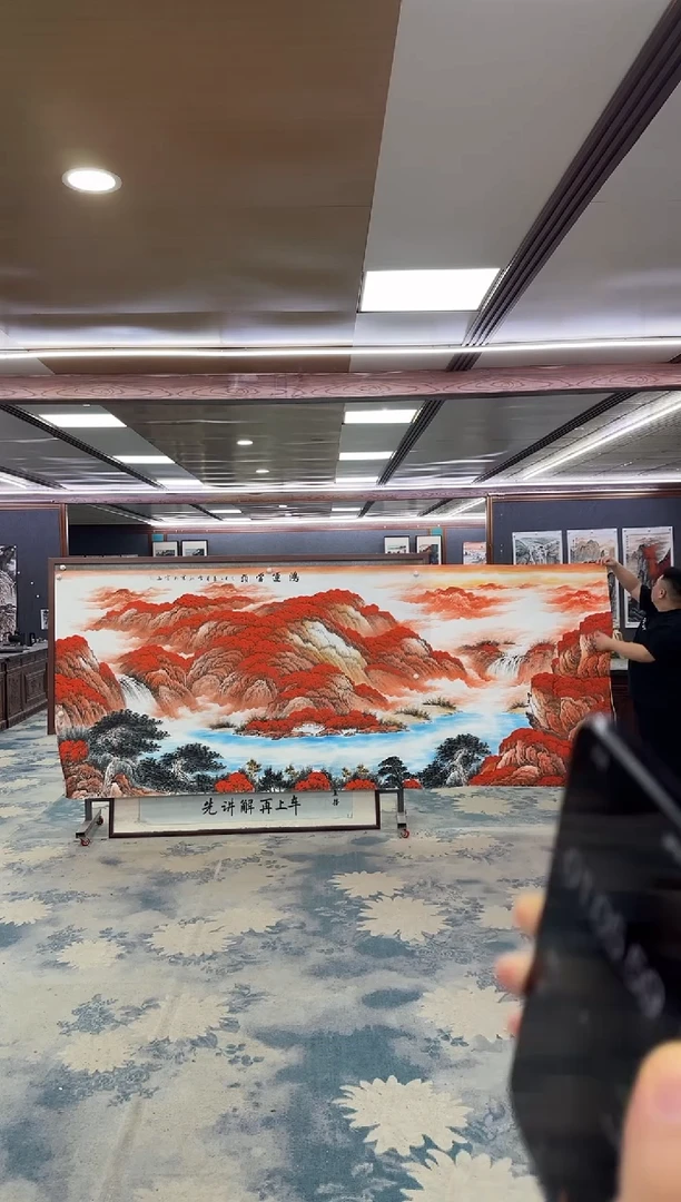 国画W-刘雪红-大丈二-山水国画