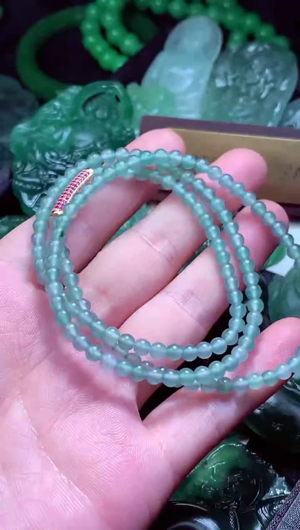 定制翡翠未镶嵌R****月天然缅甸翡翠A货毛货吊坠