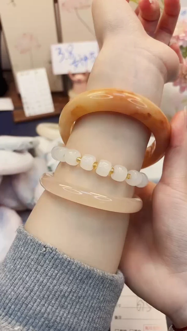 【闪购商品】石英质玉手镯未镶嵌33-财气镯-圈口63